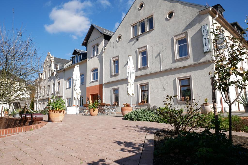 Hotel Garni Brauhof Niederwiesa 外观 照片